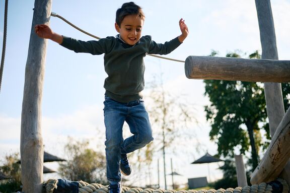 Kinderspielplatz Neuer Strand Kind Kletterpark
