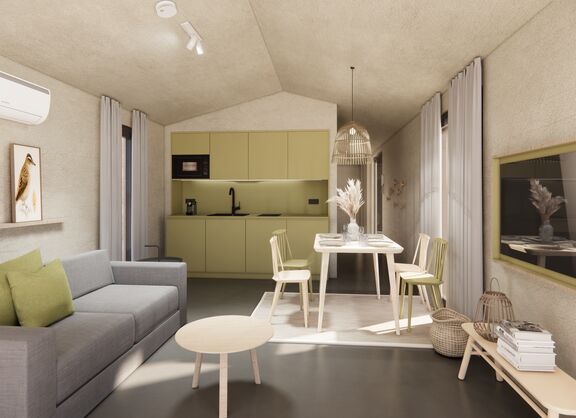 Wohnzimmer Family Guesthouse