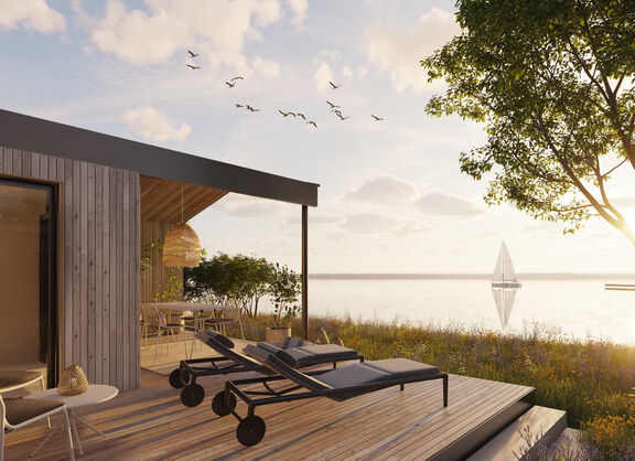 Guesthouse B gerendert