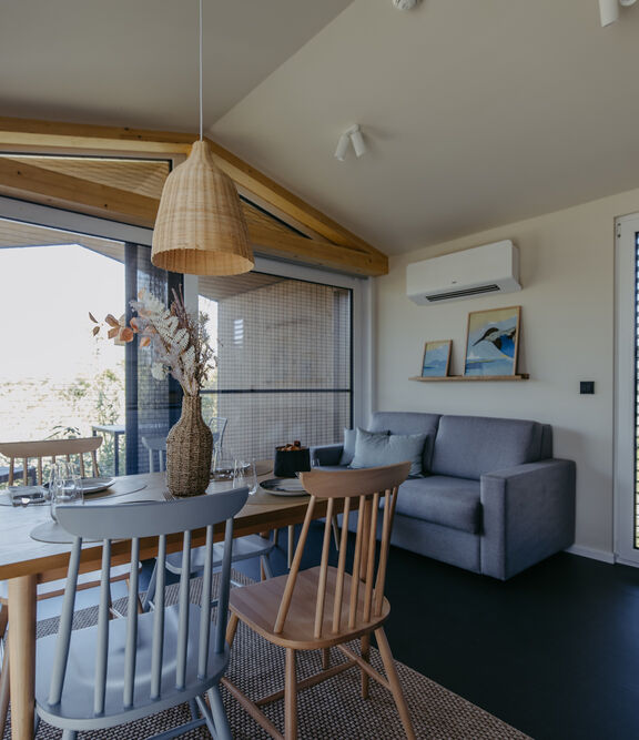 Esstsich in einem Guesthouse am Neuen Strand Neusiedler See