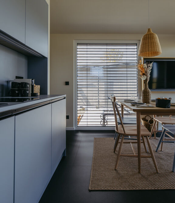 Wohnraum in einem Guesthouse am Neuen Strand Neusiedler See